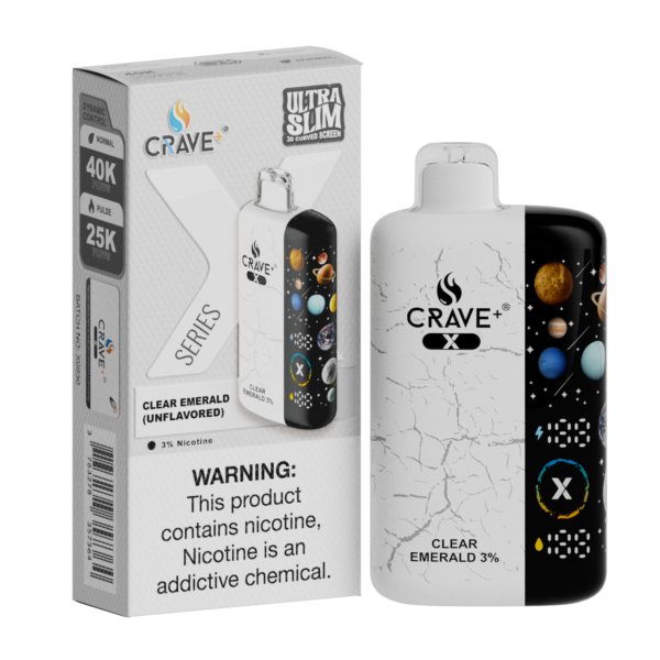 Crave X – Clear Emerald 3%